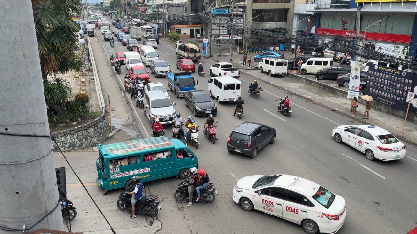 セブ島 道路 (小)
