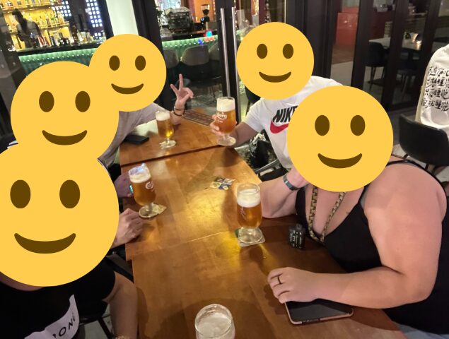 現地での出会い